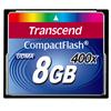 Transcend 8GB CF Memory Card (400X) Ref TS8GCF400 Transcend 8GB CF Memory Card (400X) Ref TS8GCF400