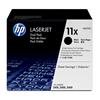 HP 11X Black Dual Pack LaserJet Toner Cartridges Ref Q6511XD