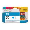 HP 70 130-ml Cyan Ink Cartridge Ref C9452A