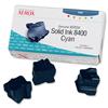 Xerox Genuine Phaser 8400 Cyan Solid Ink Sticks (Three Sticks) Ref 108