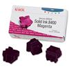 Xerox Genuine Phaser 8400 Magenta Solid Ink Sticks (Three Sticks) Ref