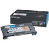Lexmark C500, X500, X502 Cyan High Yield Toner Cartridge Ref C500H2CG
