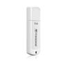 Transcend 8GB JetFlash 370 USB White Flash Drive - TS8GJF370